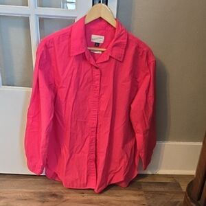 Universal Thread Fuchsia Oversized Shirt